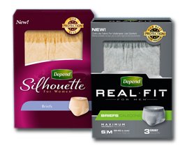 Depends Real Fit & Silhouettes