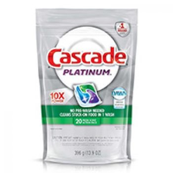 Cascade Platinum Detergent Coupon - Free 4 Seniors