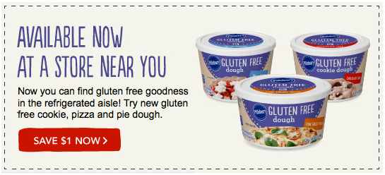 Pillsbury Gluten Free Dough Coupon