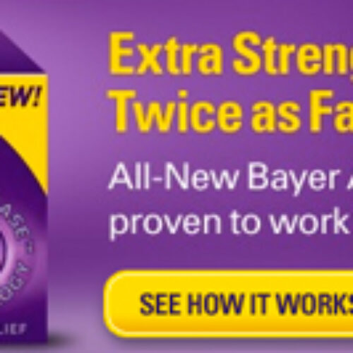 $1.50 off One Bottle of Bayer Aspirin Coupon