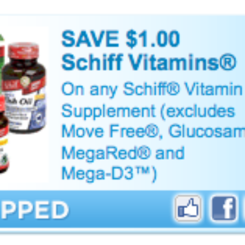Schiff Vitamin or Supplement Coupon