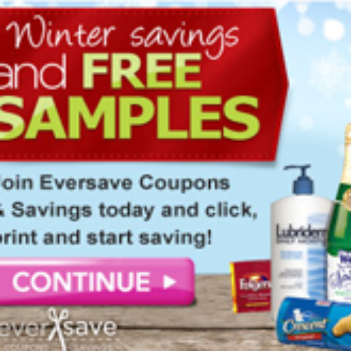 Winter Savings & Free Samples with Eversave