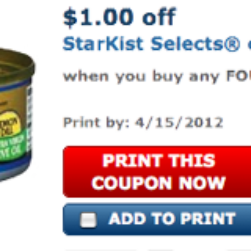 StarKist Tuna Coupon « Free 4 Seniors