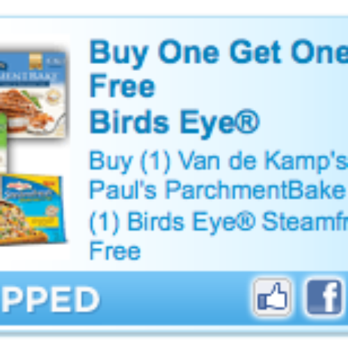 BOGO Van de Kamp’s or Mrs Paul’s get Birds Eye Free « Free 4 Seniors
