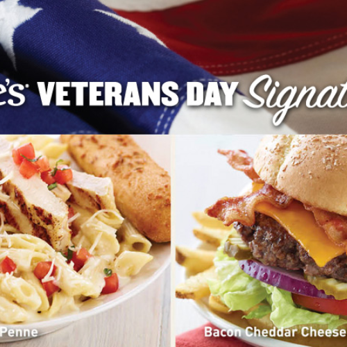 Applebees: Free Entree For Veterans & Active Duty Military
