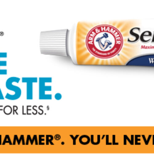 Free Arm & Hammer Sensitive Toothpaste Samples