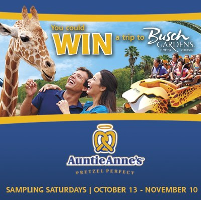 Auntie Annes Sampling Saturdays + Sweepstakes