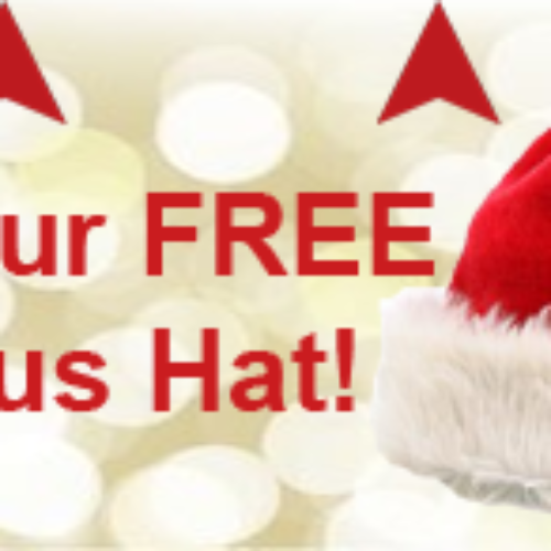 Free Santa Hat - Last Day!
