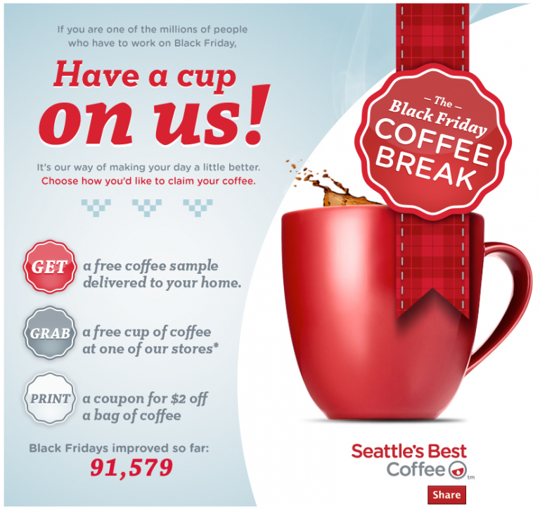 Free Sample of Seattle’s Best Coffee & Coupon