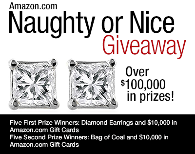 Amazon: Naughty Or Nice Giveaway