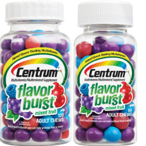 Free Centrum Flavor Burst Chews Samples