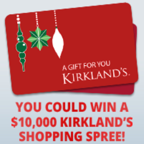 Kirkland's Home For The Holidays Sweepstakes