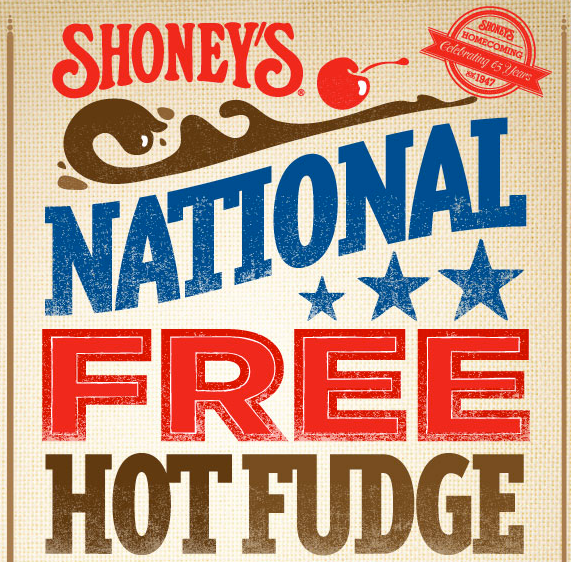 Shoney’s: Free Hot Fudge Cake Day – December 6th
