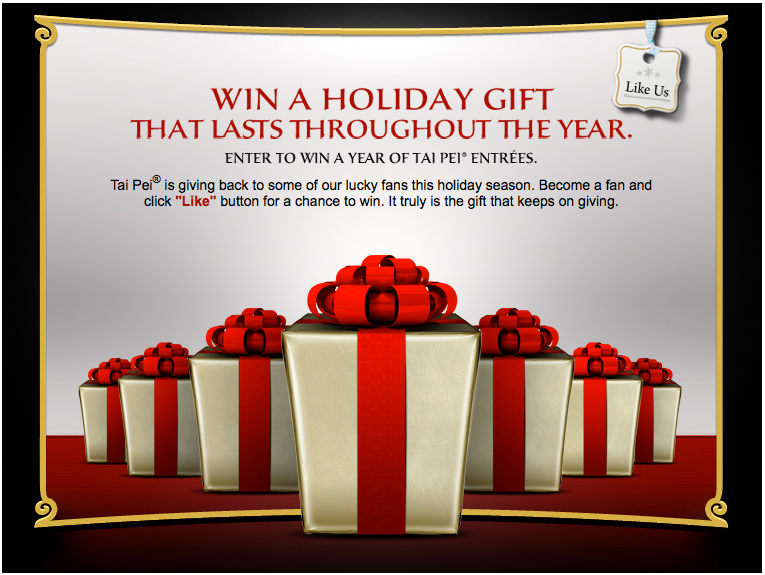 A Year of Tai Pei Sweepstakes