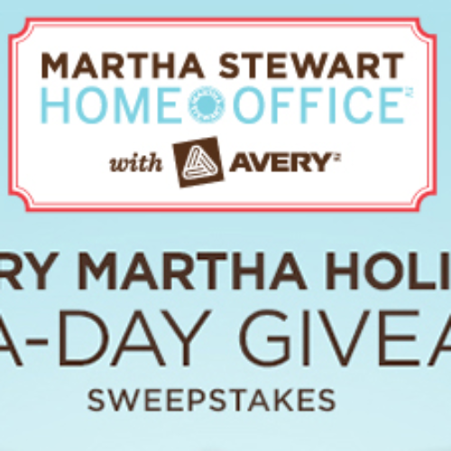 Staples & Martha: One-A-Day Giveaway Sweepstakes