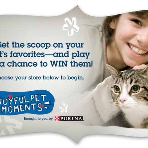 Purina Joyful Pet Moments Instant Win Game