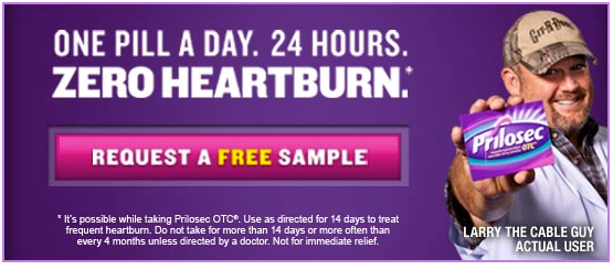 Free Prilosec OTC Samples