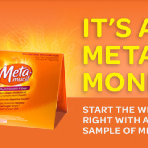 Metamucil Meta Mondays: Free Samples