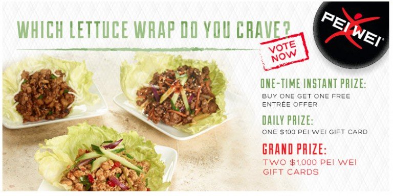 pei wei bogo voupon