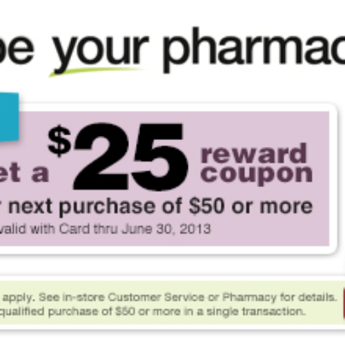 Safeway: $25 Reward Coupon When You Transfer A Prescription