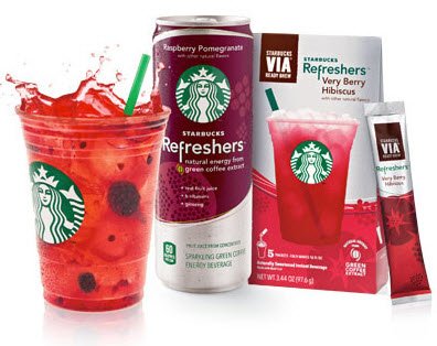 starbucks via refreshers