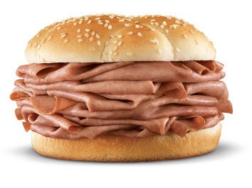 arbys roast beef sandwich