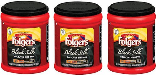 folgers black silk