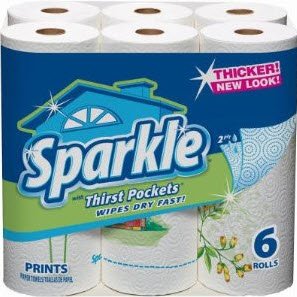 sparkle paper towels