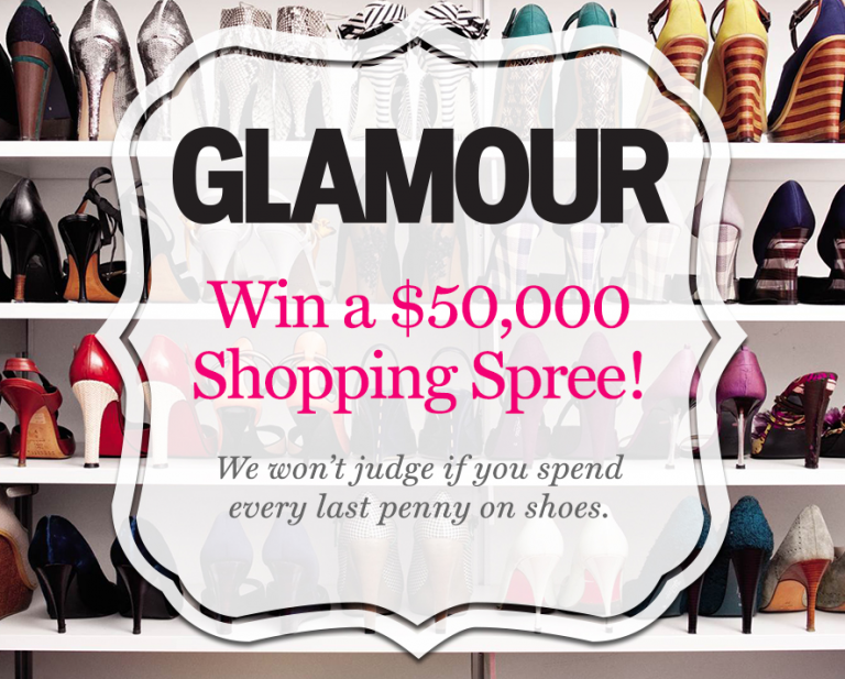 Glamour $50k Shopping Spree