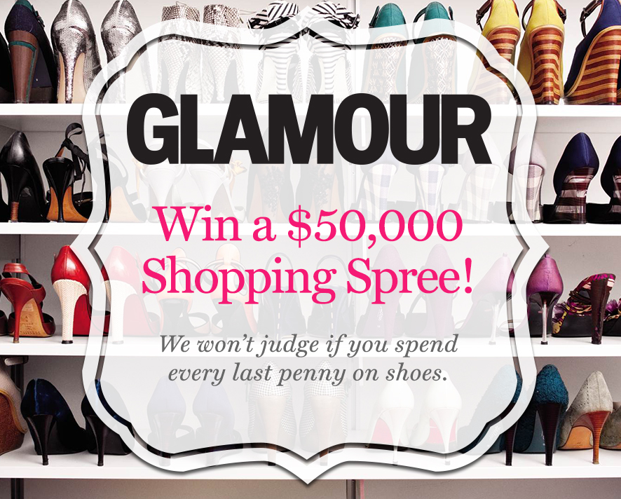 Glamour $50k Shopping Spree