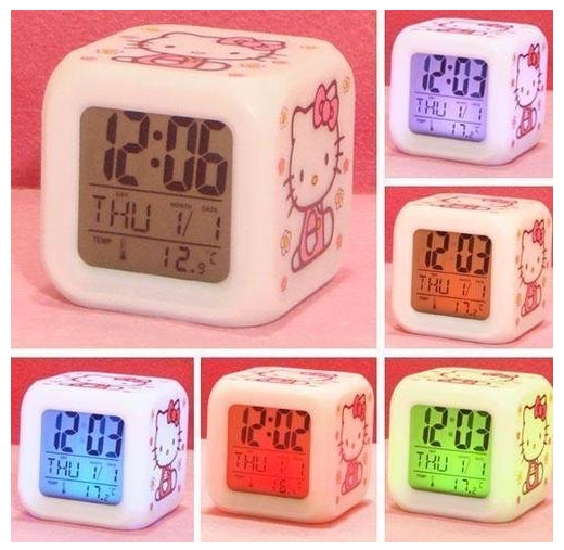 Hello Kitty clock