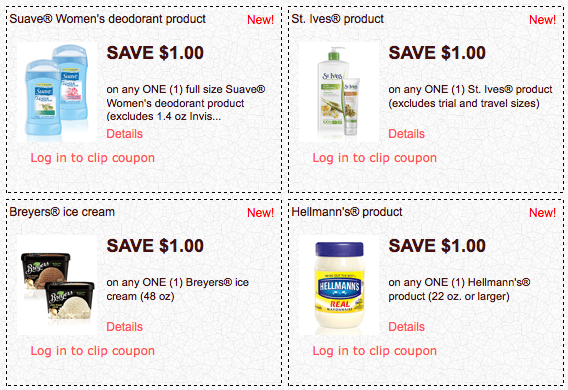 Unilever Coupons