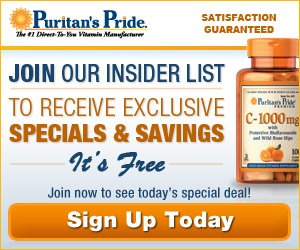 Puritan's Pride BOGO Coupon