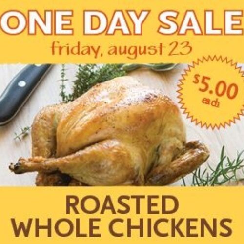 Today Only: Whole Foods Roasted Whole Chicken Just $5