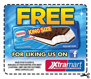 Free Nestle Ice Cream Sandwich