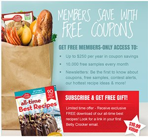 Betty Crocker Coupons