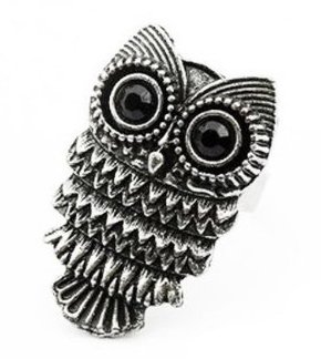 Retro Owl Ring $1.10 Shipped Free