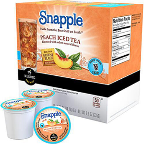 Free Snapple Brew Over Ice K-cup Pack Sample