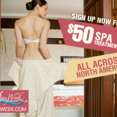 Spa Week: $50 Spa Treatments