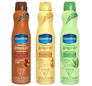 Vaseline Spray & Go Moisturizer