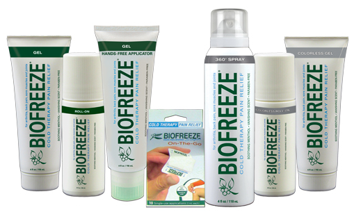 Free Biofreeze Pain Reliever Samples