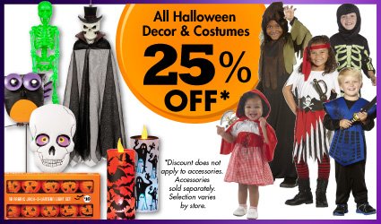 Family Dollar Halloween Sale