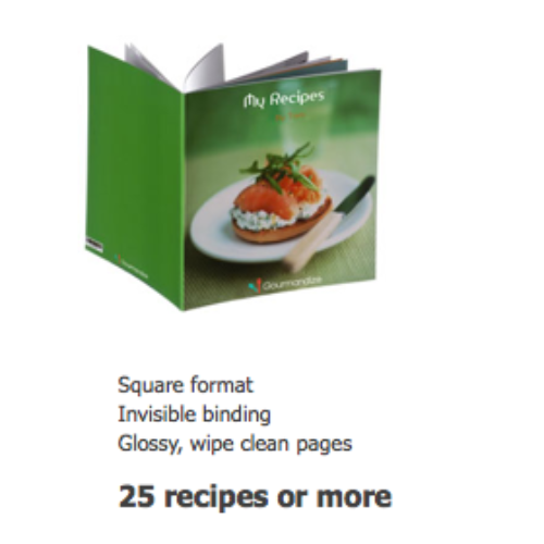 Gourmandize: Free Custom Cookbook