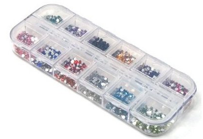 3000 Nail Art Gems: Just $1.38 + Free Shipping