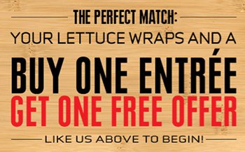 Pei Wei: Buy One Get One Free Entree