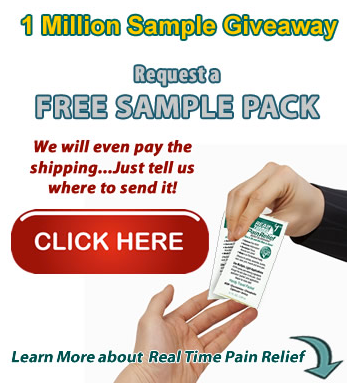 Free Real Time Pain Relief Sample Pack