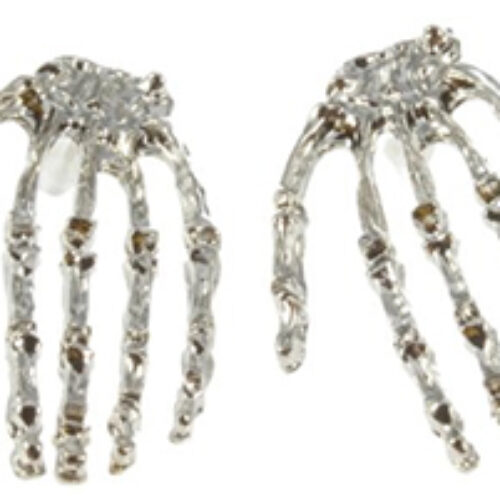 Skeleton Hand Earrings: Just $0.99 Shipped Free!