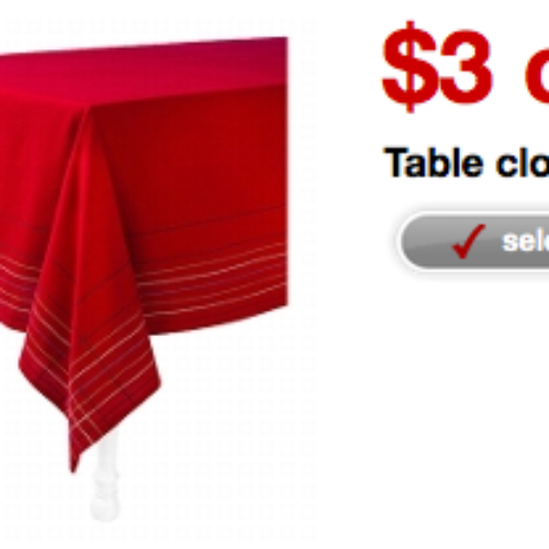 Target: Free Halloween Tablecloth W/ Coupon