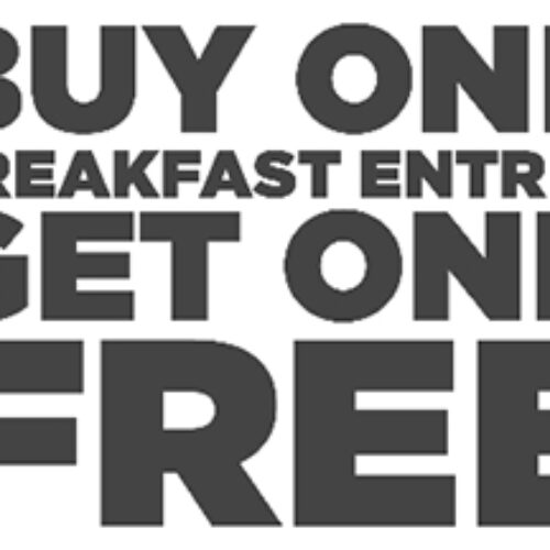 Bob Evans: Buy One Get One Free Breakfast