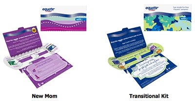 Equate Feminine Care Samples